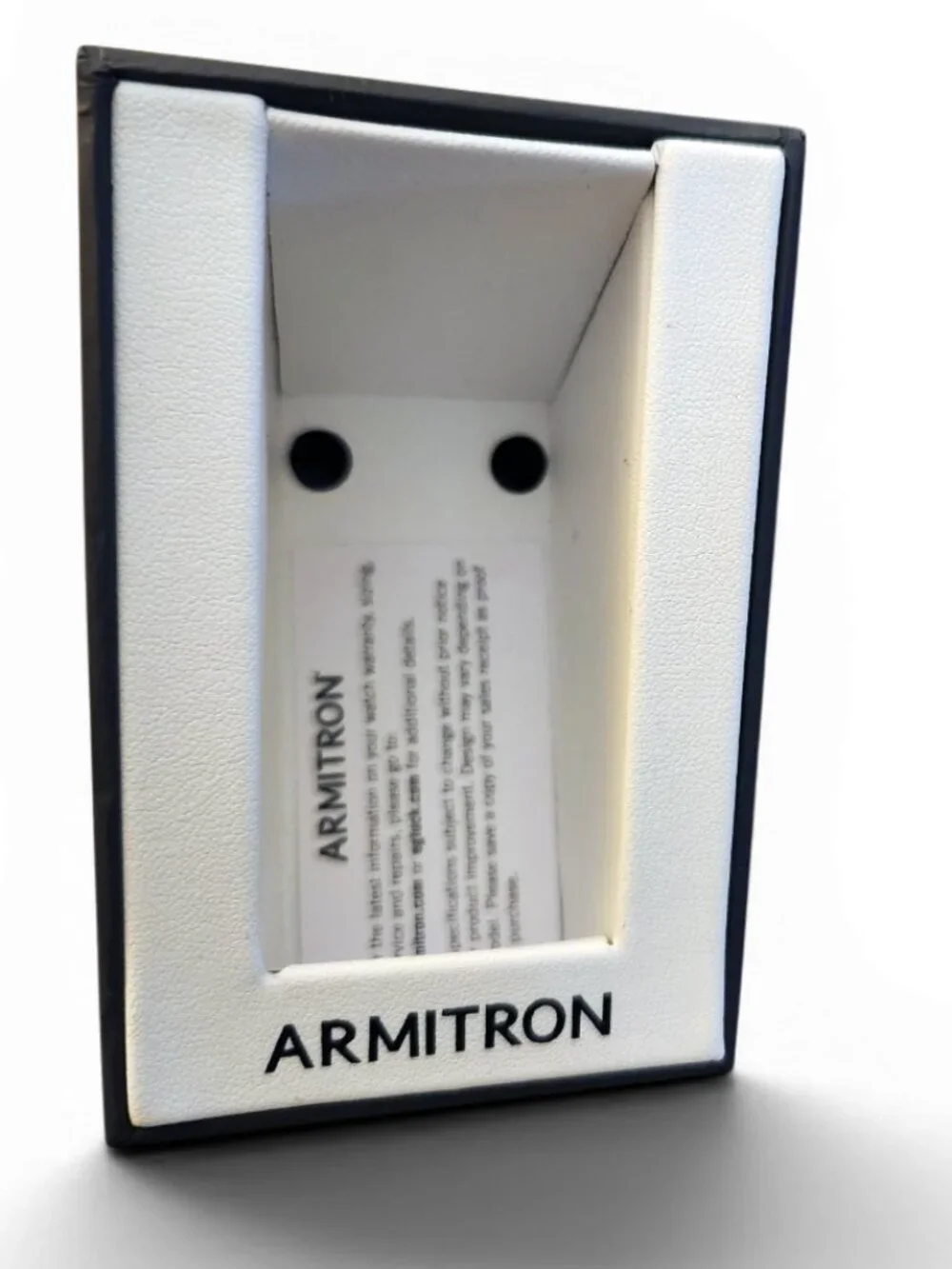 Armitron men's dress watch 20/5123BK SV